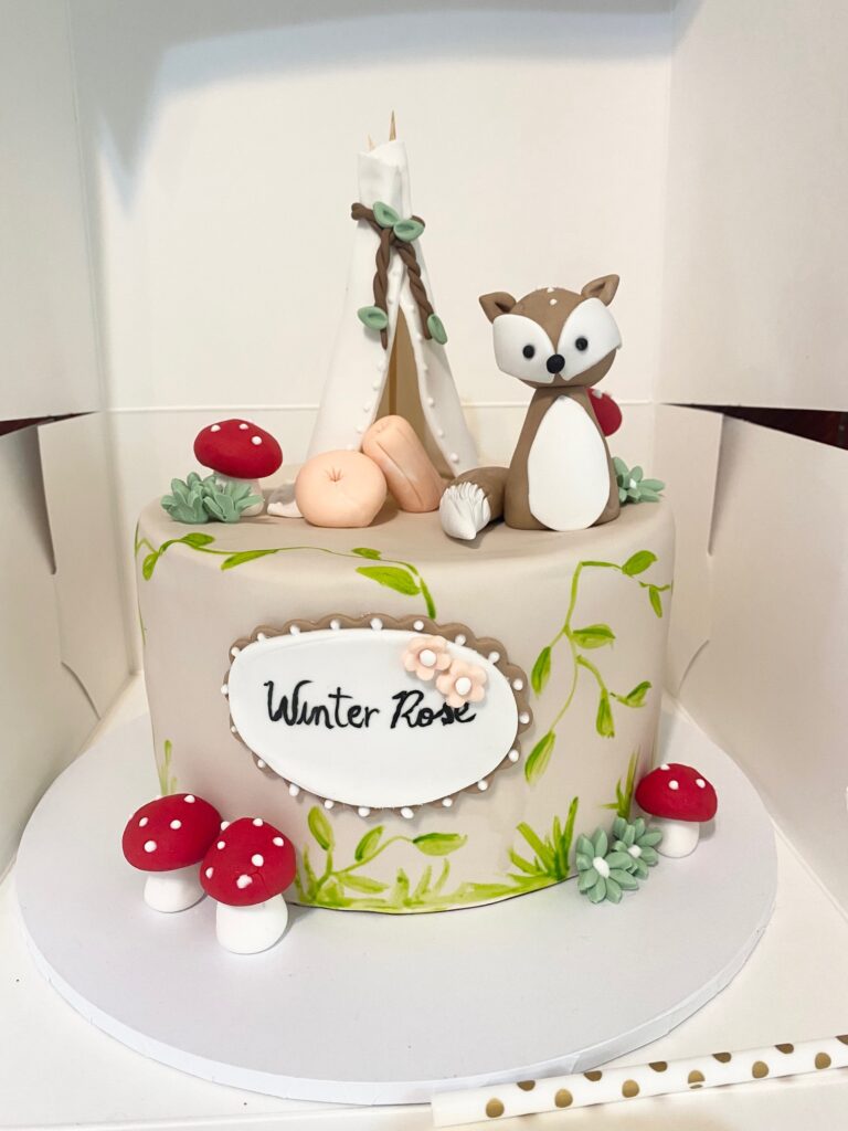 Winter Woodland Kids Party Theme Angels Teepees