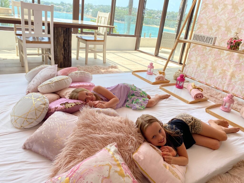 Pink Oasis Theme Angels Teepees