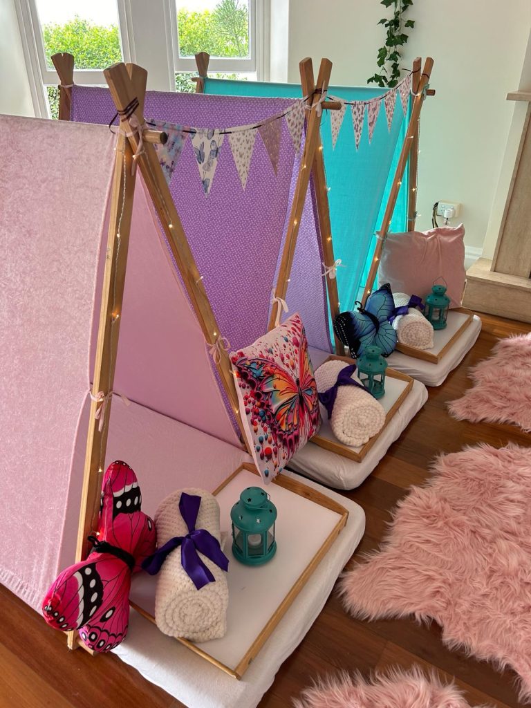 Angels Teepees - Butterflies Theme 004