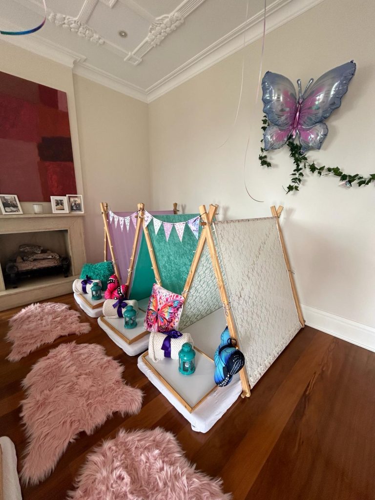 Angels Teepees - Butterflies Theme 006